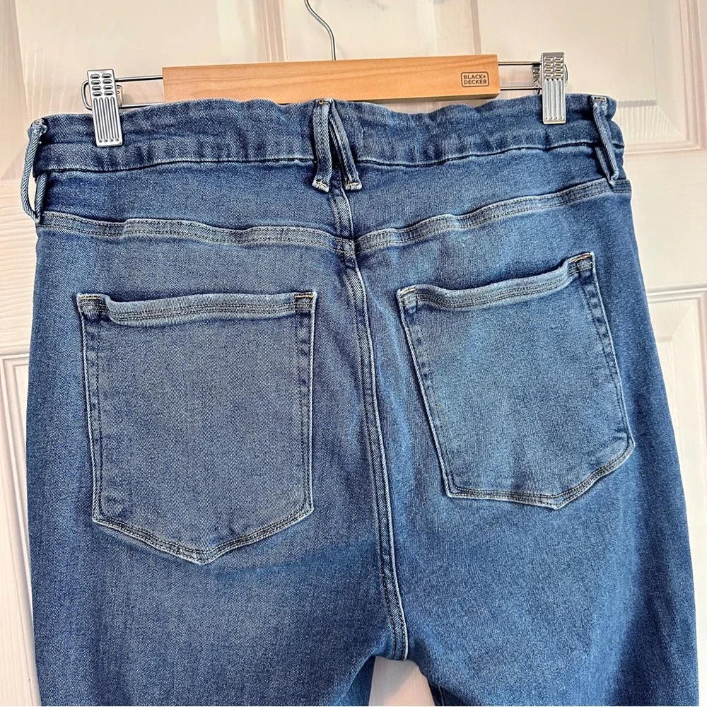 GOOD AMERICAN Good Legs High Waist Skinny Jeans Size 16 - Picture 12 of 14
